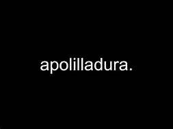 Image result for apolilladura