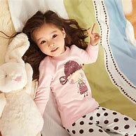 Image result for Baby Girl Wearing Pajamas