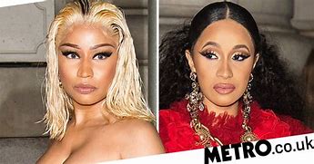 Image result for Cardi B Nicki Minaj Diss