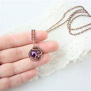 Image result for Number 8 Purple Pendant