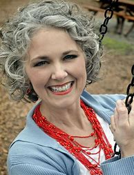 Image result for Old Lady Curly Hair