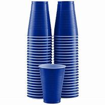 Image result for Blue Plastic Cups