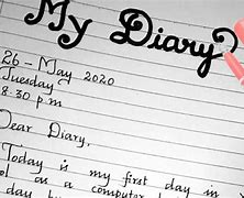 Image result for How to Write in a Diary Book