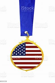Image result for American Flag with Gold