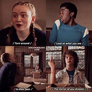 Image result for Stranger Things Memes Lucas and Max