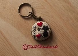 Image result for Embroidery Cat Keychain