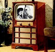 Image result for Vintage TV with Slide