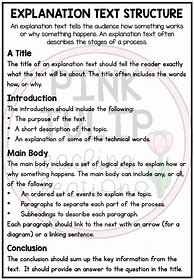Image result for Explanation Text Sheets