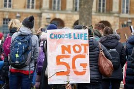 Image result for 5G Protest