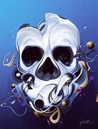 Image result for Awesome Skull Art