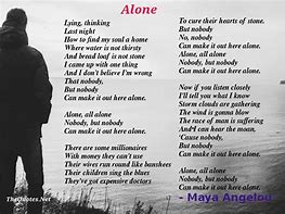 Image result for Maya Angelou Poems About Life
