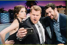 Image result for James Corden and Anna Kendrick Growing Up