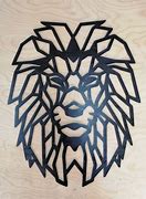 Image result for Lion Wooden Pattern DXF
