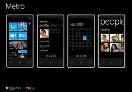 Image result for Windows Phone 7 People