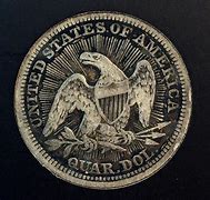 Image result for Seated Liberty Quarter Dollar