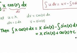 Image result for Integral X Cos X