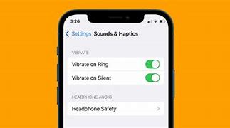 Image result for iPhone Vibrate Option