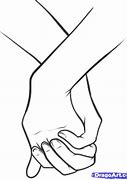 Image result for Woman Holding Hands Drawing