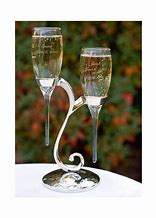 Image result for Champagne Glasses for Wedding