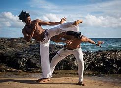 Image result for Brazilian Dance Fighting Capoeira
