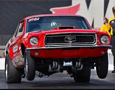 Image result for 68 Mustang Drag Car