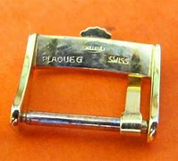Image result for Rolex Leather Watch Strap Gold Buckle