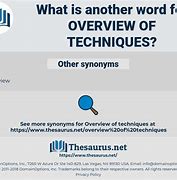 Image result for Technique Synonym