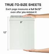 Image result for What Does a 9X12 Look Like Paper