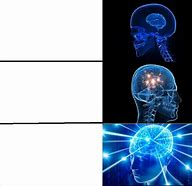 Image result for Brain Evolution Meme Template
