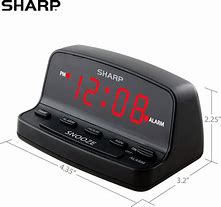 Image result for Sharp Digital Alarm Clock Spc276