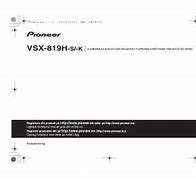 Image result for VSX-819H Manual
