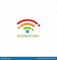 Image result for Rainbow Wifi Icon