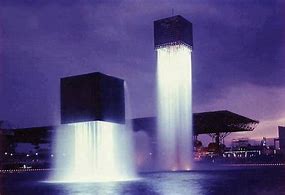 Image result for Floating Fountains Osaka Japan