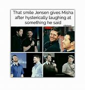 Image result for Jensen and Misha Memes