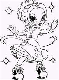 Image result for Lisa Frank Coloring Pages Glamour Girls