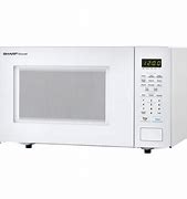 Image result for Sharp White Microwave Oven