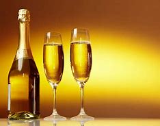 Image result for White and Gold Champagne Bottle