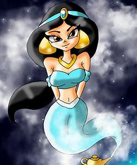 Image result for Princess Jasmine Genie