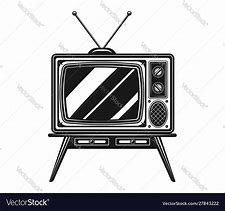Image result for Old TV with Antenna and DVD Player
