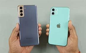 Image result for iPhone 11 vs Samsung S21