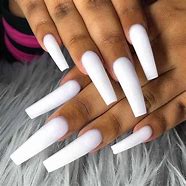 Image result for Long Nails Plain Coffin