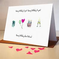 Image result for Hand Drawn Birthday Card Ideas