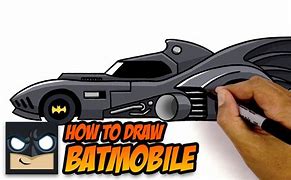 Image result for Batmobile Drawing 2D
