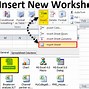 Image result for Insert a New Sheet into an Existing Workbook