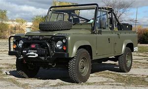 Image result for Military Land Rover Defender 110