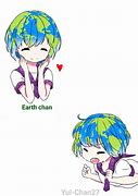 Image result for Earth Chan Moon Kun Love