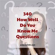 Image result for How Much Do You Know Me Questions