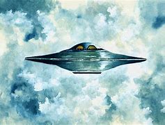 Image result for Flying Saucer Pop Art