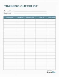 Image result for Training Document Template