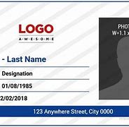 Image result for Free ID Card Templates for Word